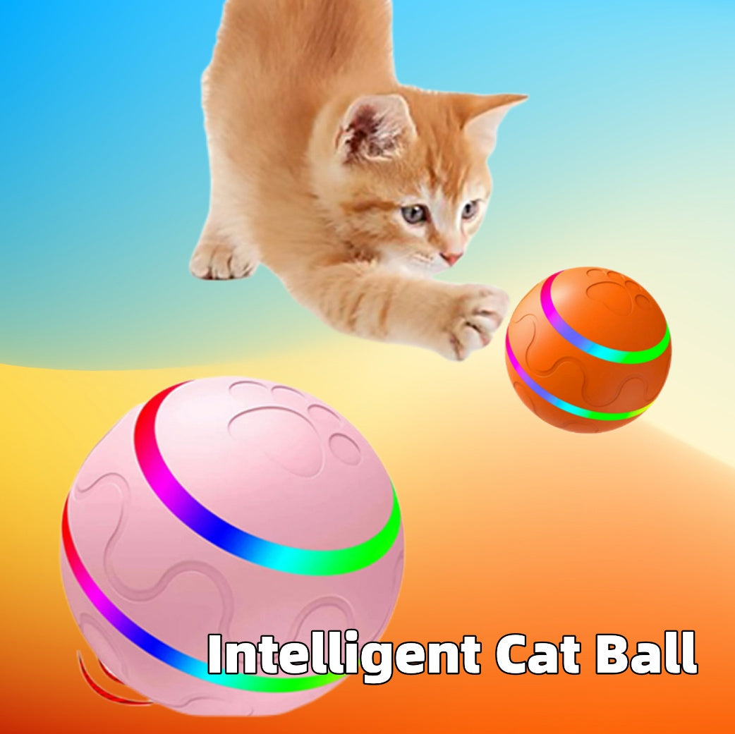 Amazing Self Rotating Ball To Keep Your Cat Busy